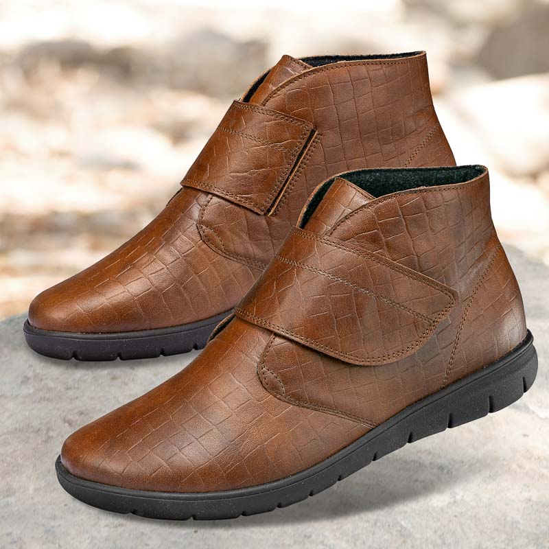 Chaussures de confort Helvesko : modle Annalena, marron