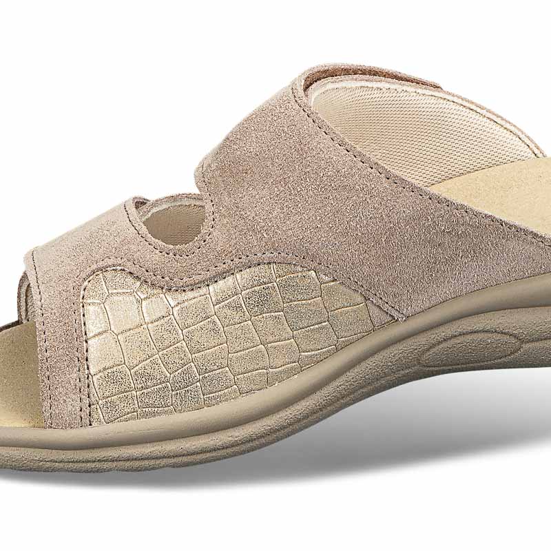 Chaussures de confort Helvesko : modle Helene, beige Image 3