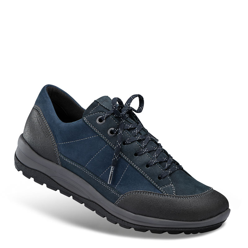 Chaussures de confort Helvesko : modle Novo, bleu