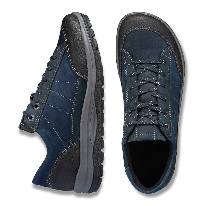 Chaussures de confort Helvesko : modle Novo, bleu Image 2