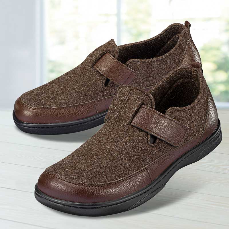 Chaussures de confort Helvesko : modle Falco, marron