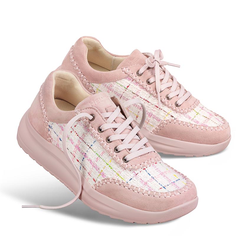 Chaussures de confort Helvesko : modle Eliza, rose