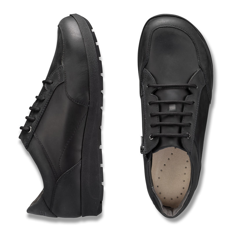 Chaussures de confort Helvesko : modle Urban, noir Image 2