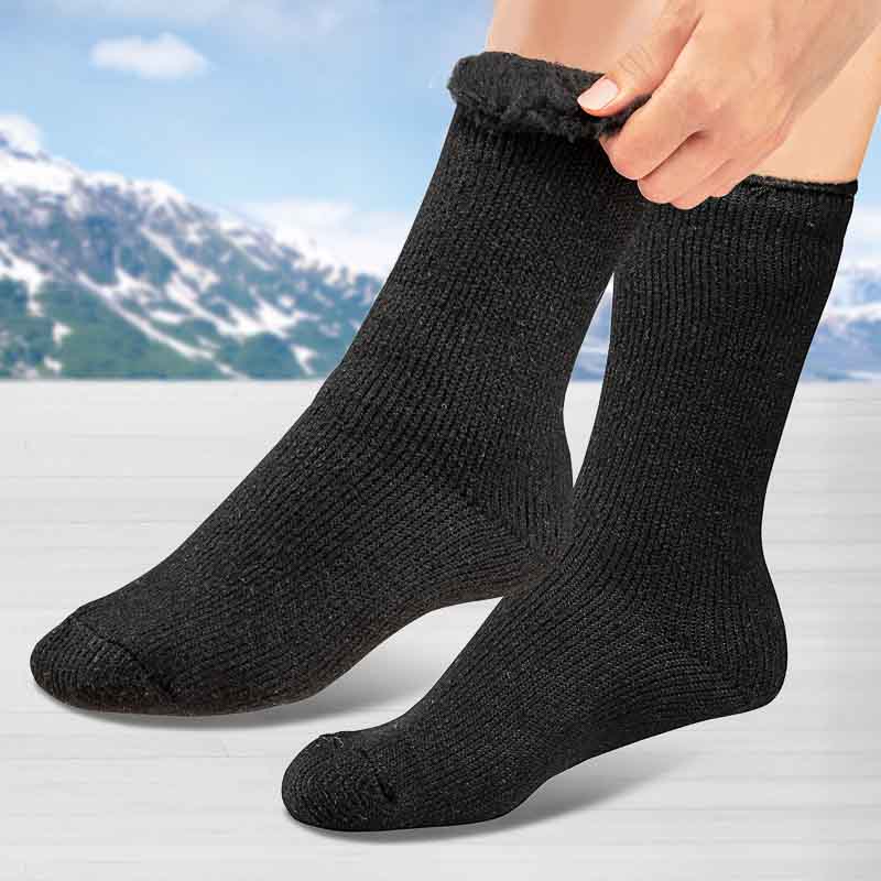 Chaussettes anti-froid pour ELLE noir - Bas et chaussettes Accessoires