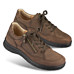 Chaussures de confort Helvesko : modle Torben, marron fonc