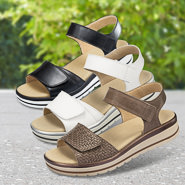 Sandales de confort Helvesko : modle Lexie